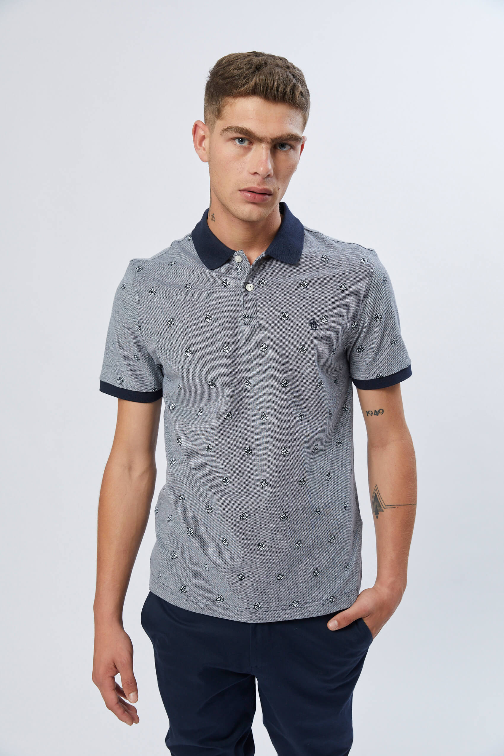 Oxford Print Polo