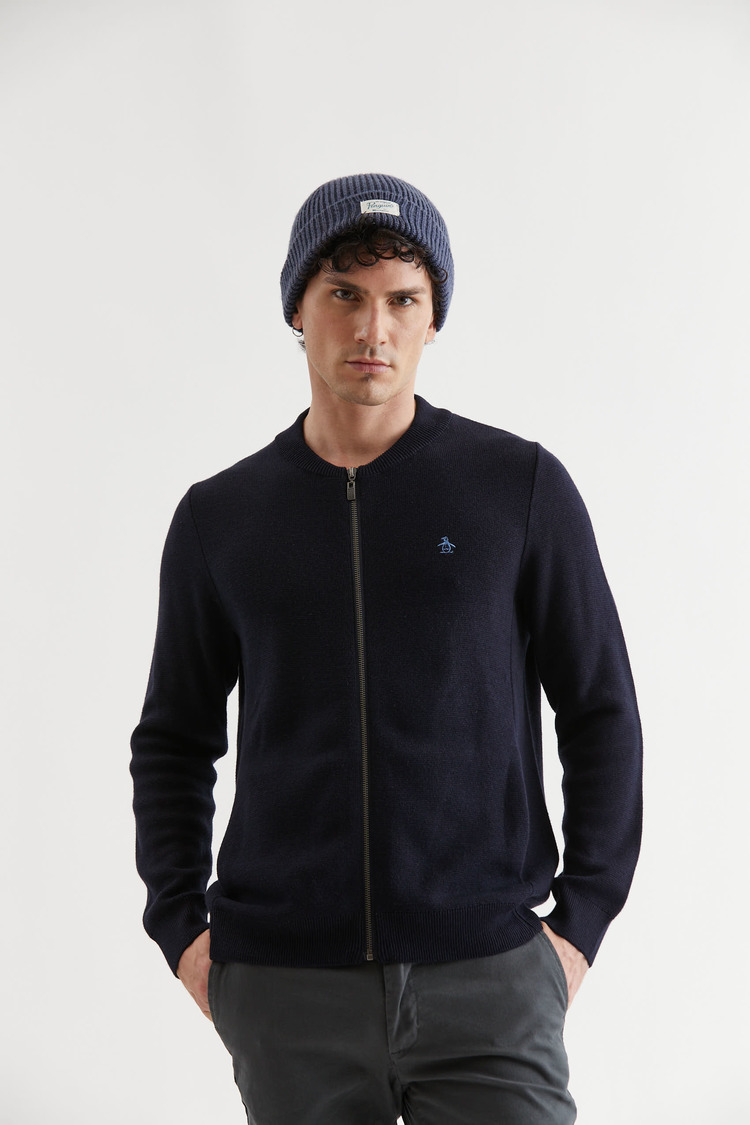 Wool Blend Track Jkt