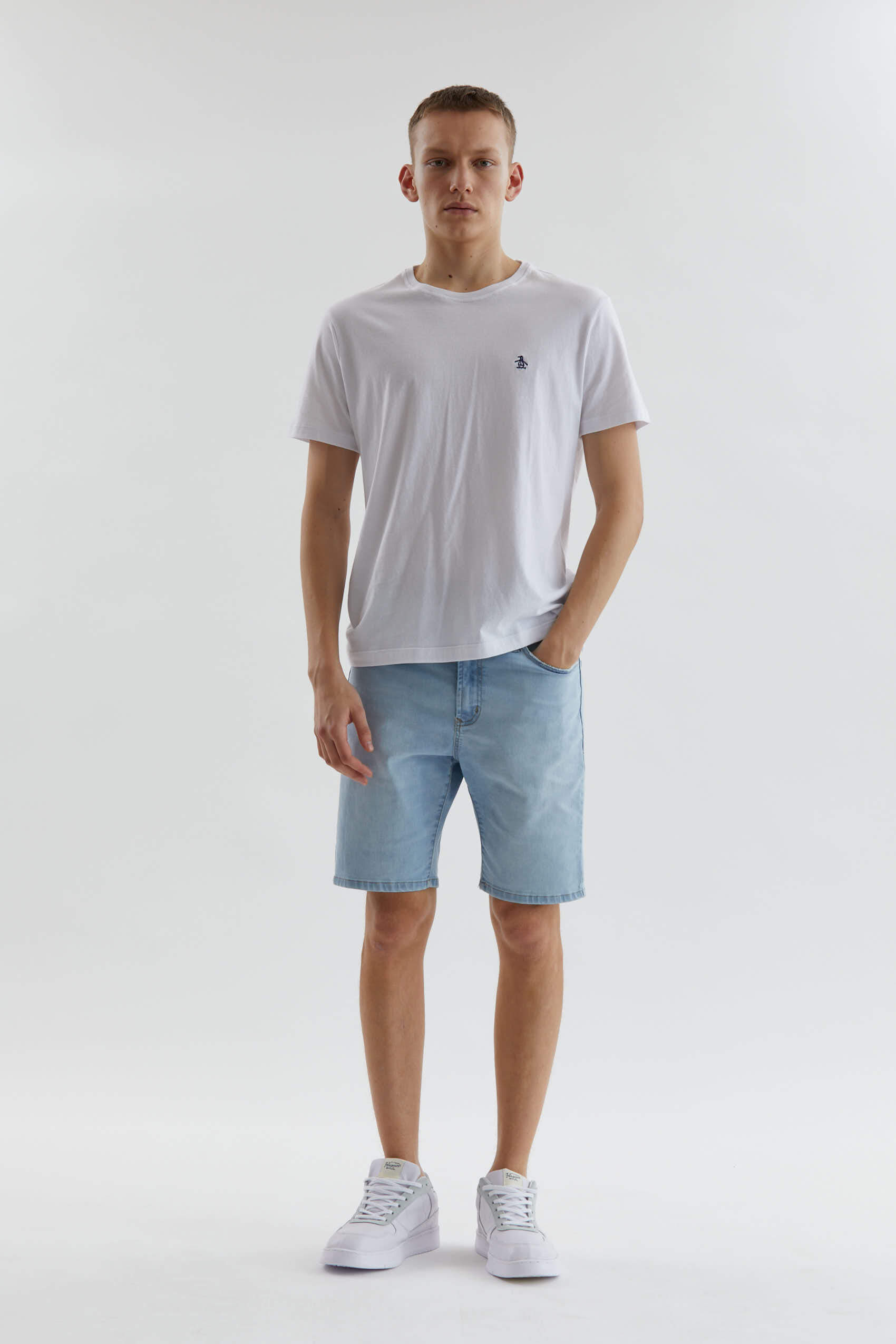 Denim Short Bleach Indigo