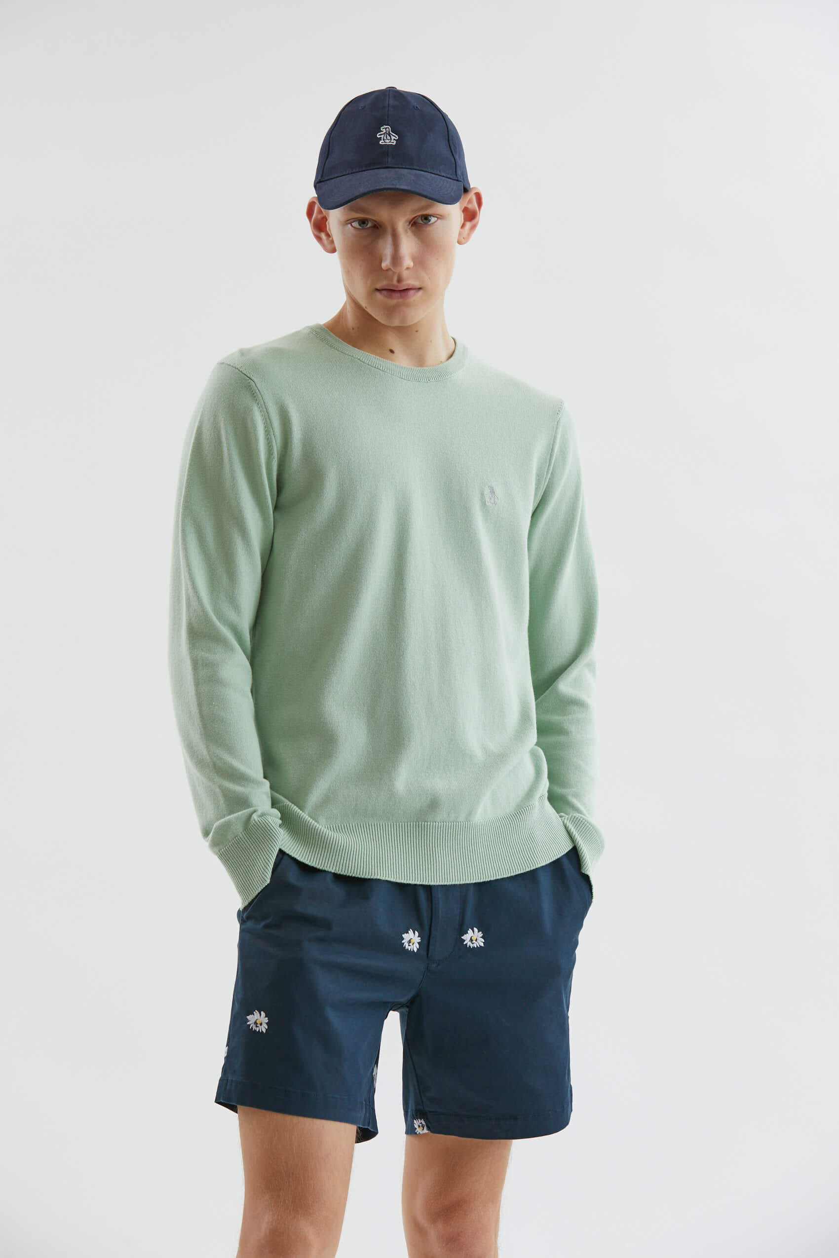 Cotton Crew Sweater