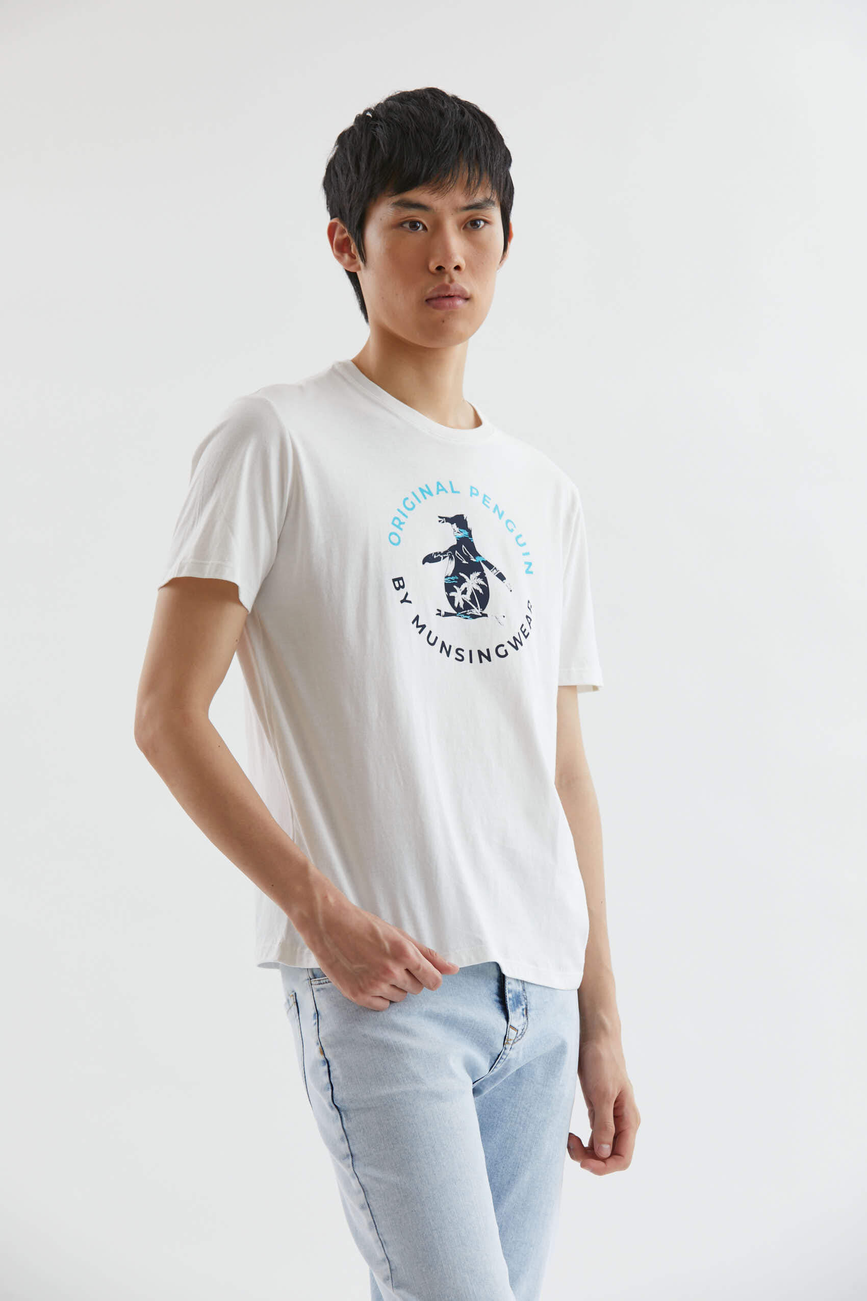 Ss Palm Pete Logo Tee