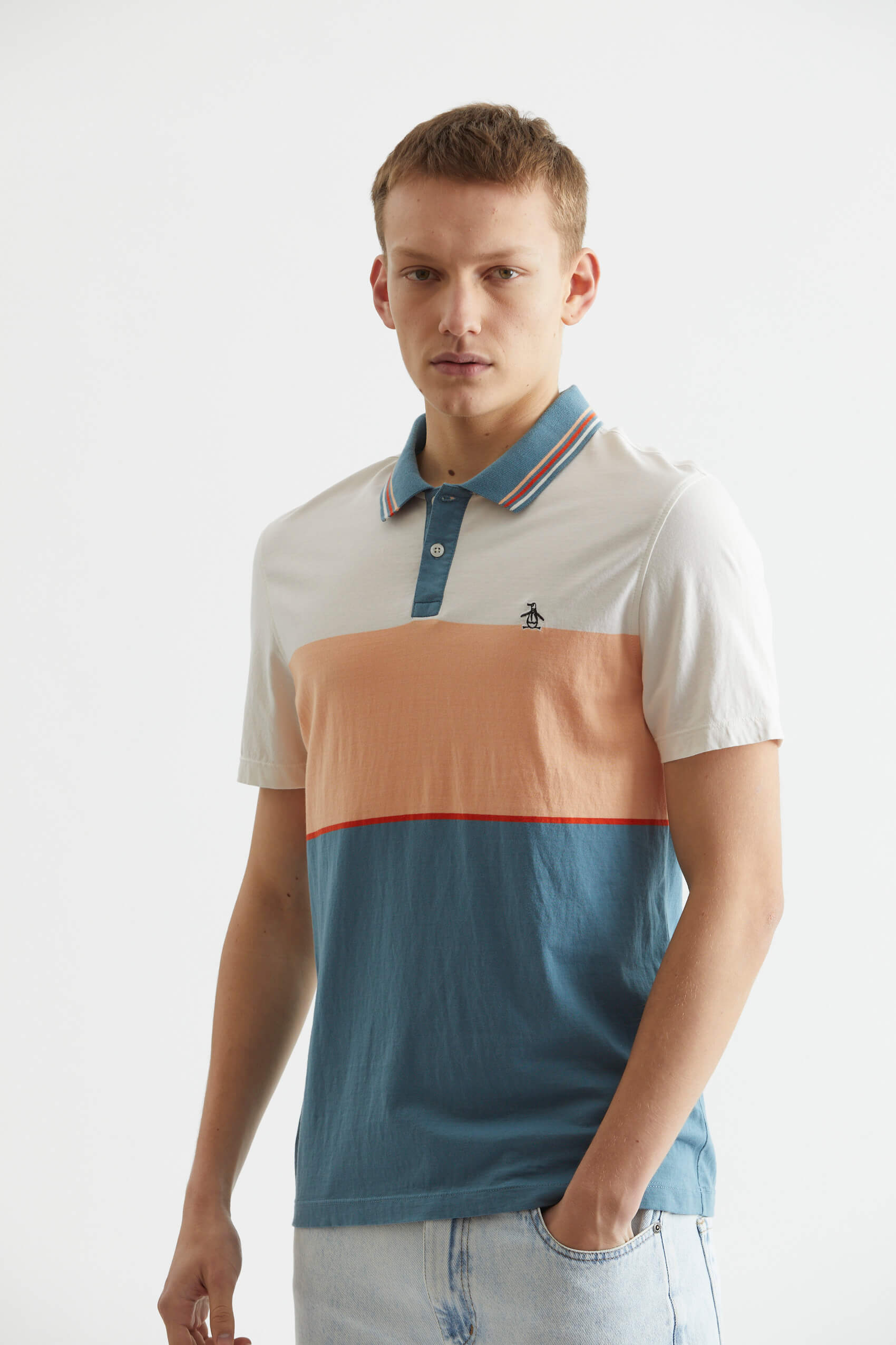 Coloblock Paneuax Polo