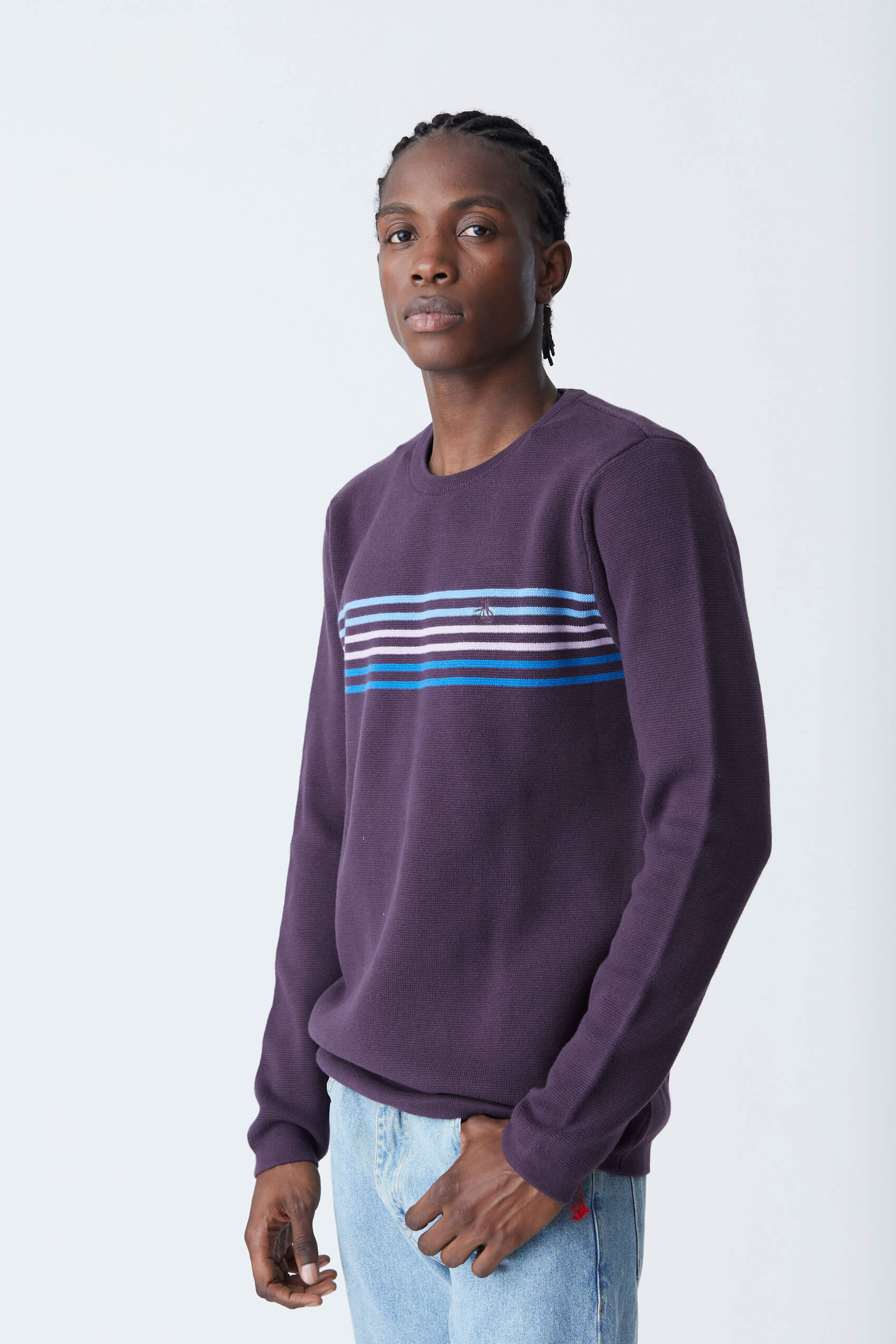 Stripe Paneaux Sweater