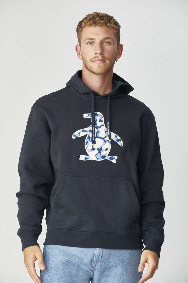 Ls Bucle Camo Patch Hoody