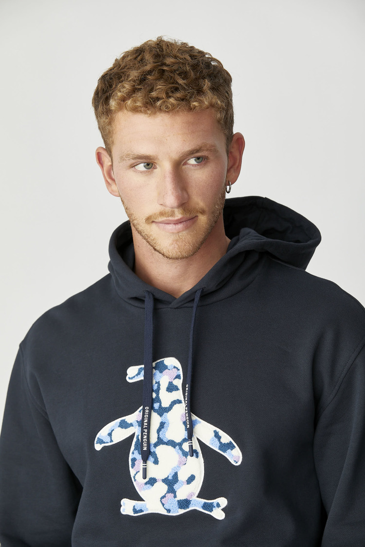 Ls Bucle Camo Patch Hoody
