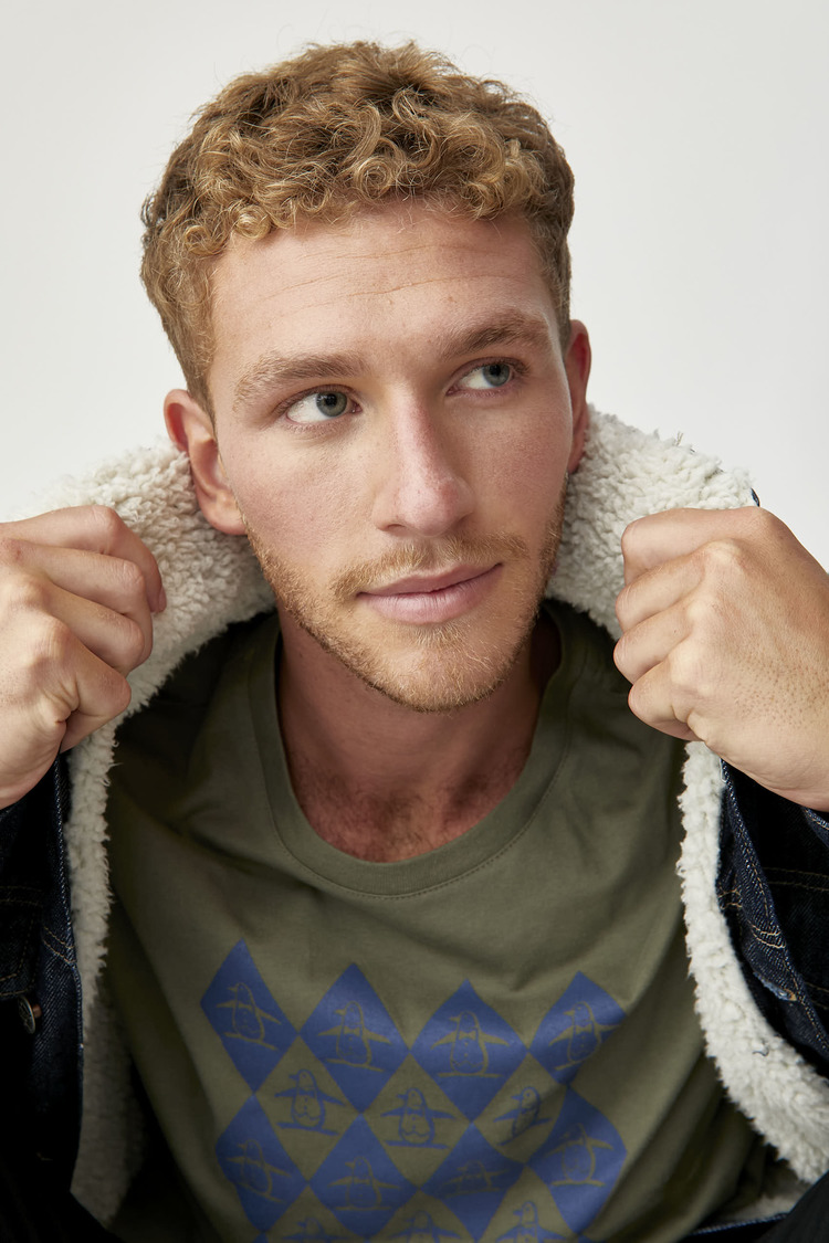 Denim Jacket W/Sherpa True Black