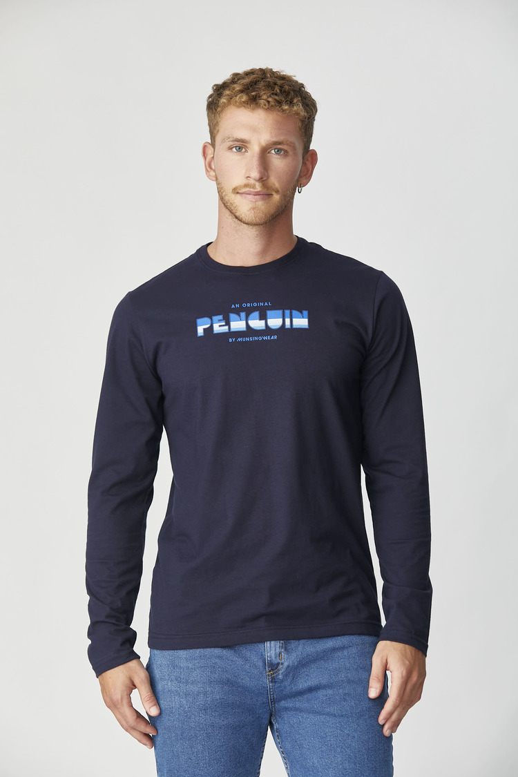 Ls Color Gradient Logo Tee