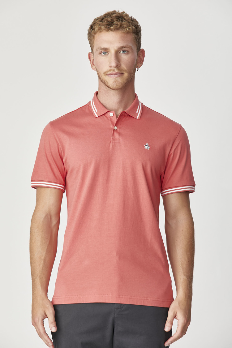 Ss Tipped Jersey Polo