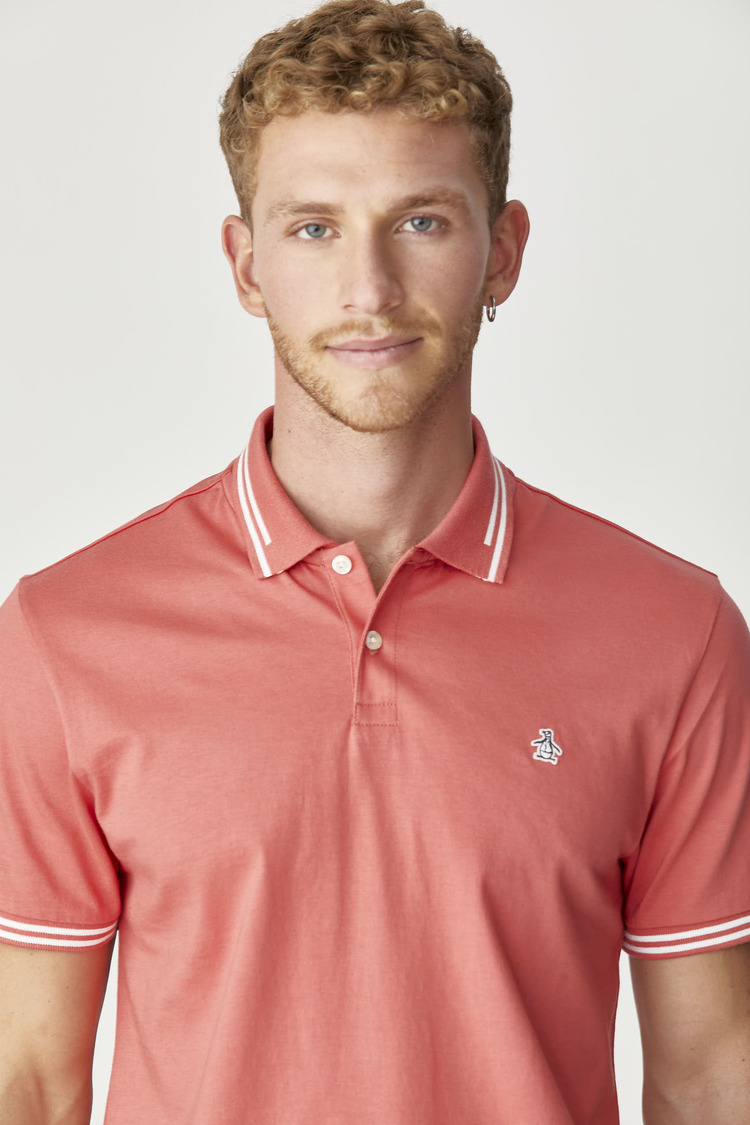 Ss Tipped Jersey Polo