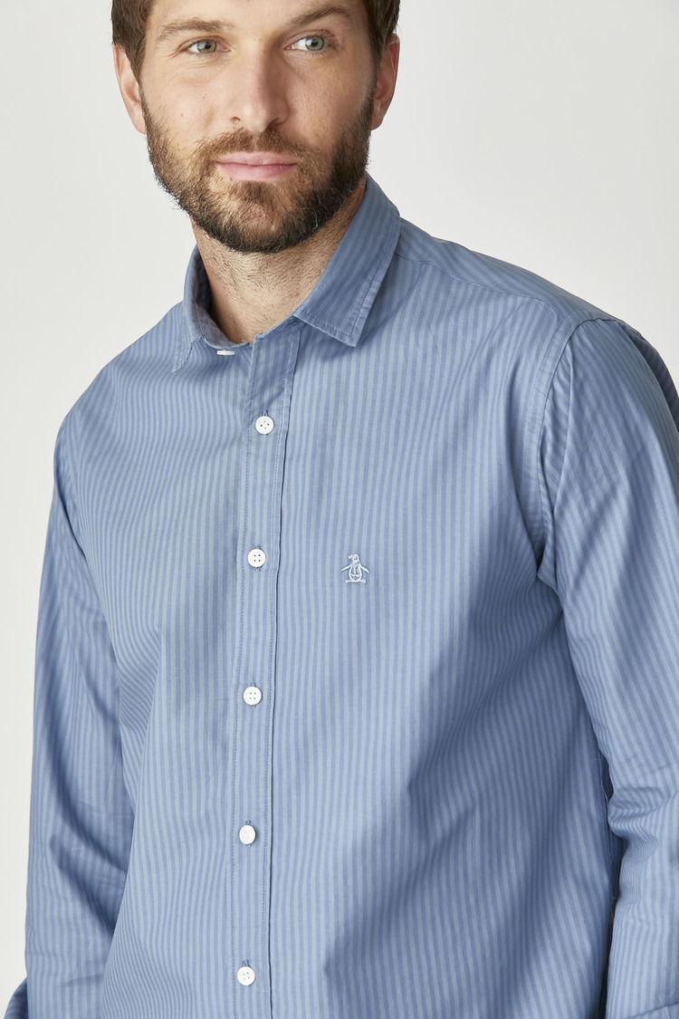 Ls Regular Stripe Shirt