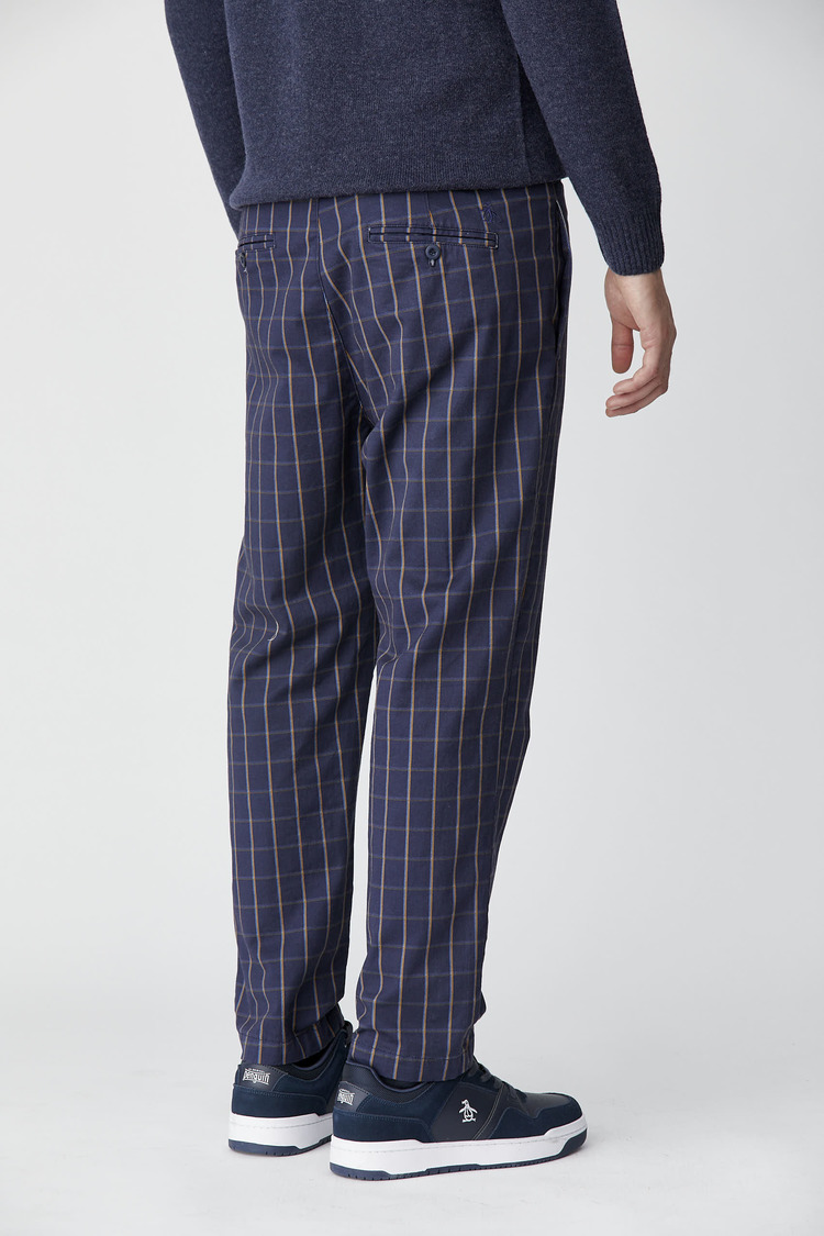 Cropped Pattern Jogger Chino