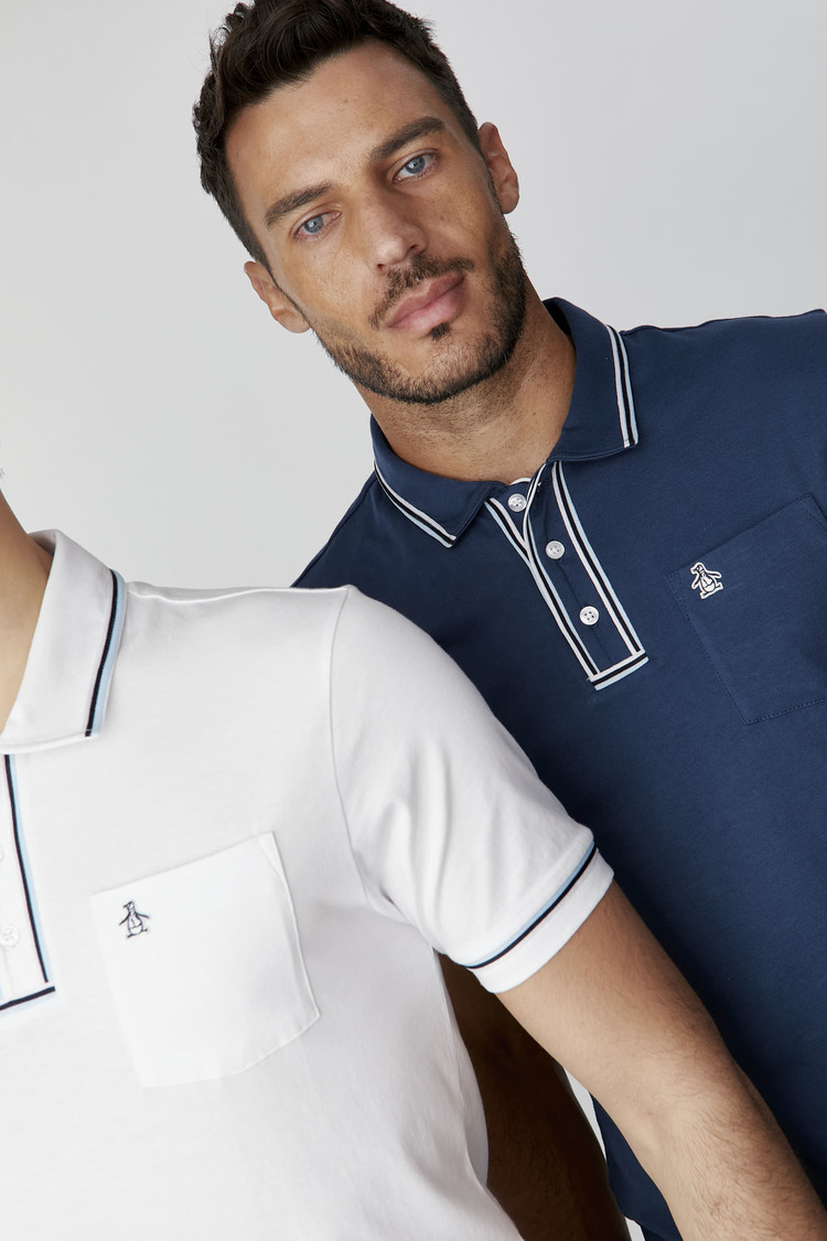The Earl 3D Tape Jersey Polo