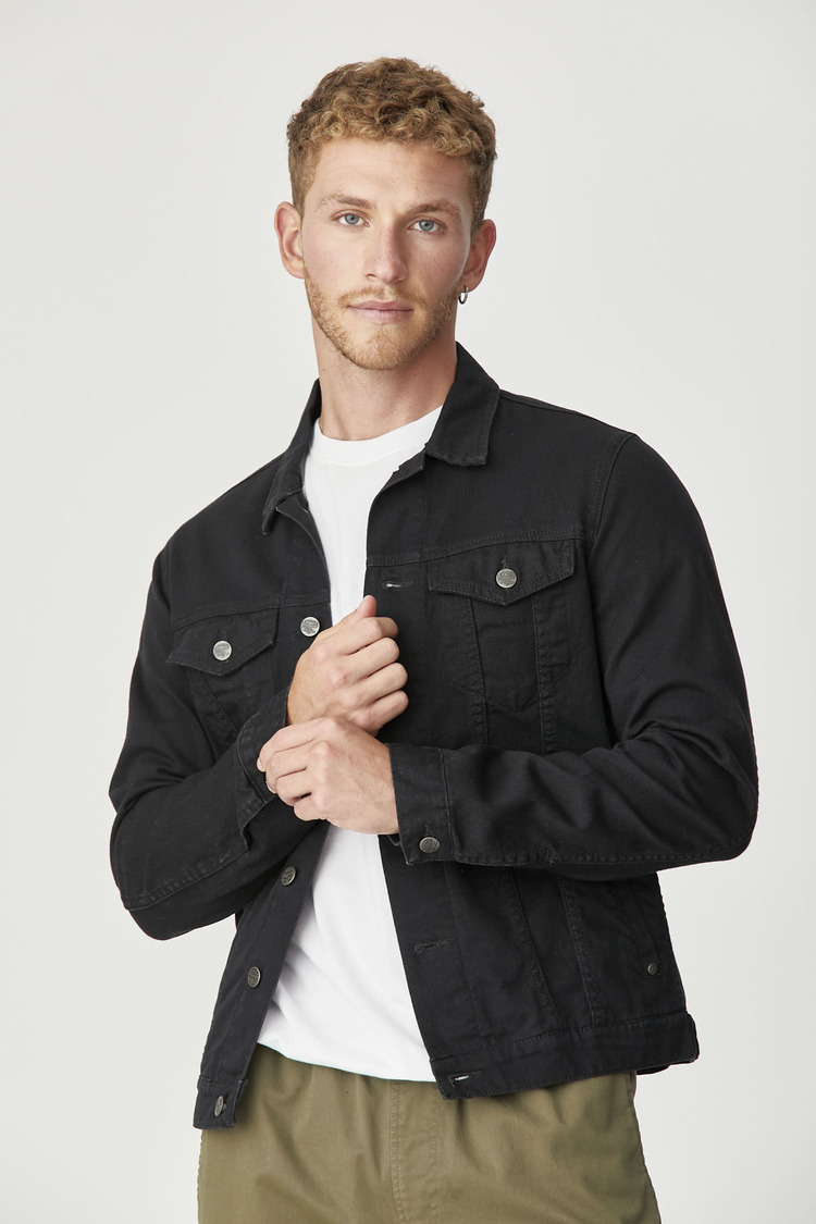 Denim Jacket True Black