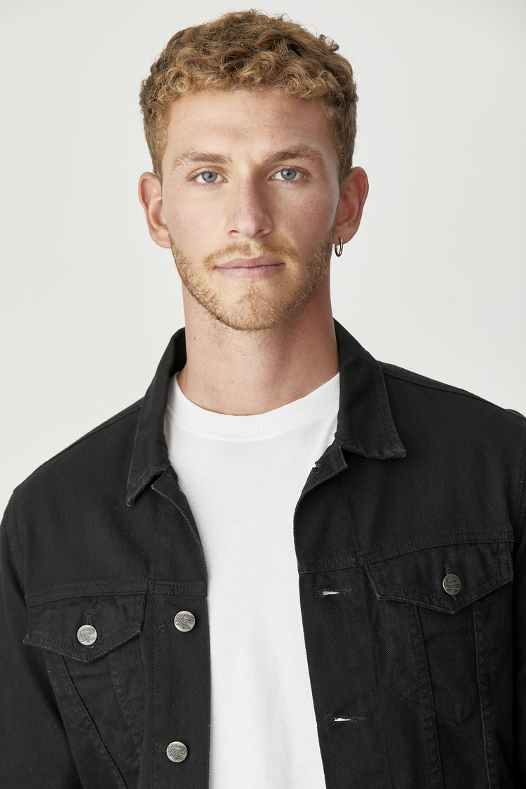 Denim Jacket True Black