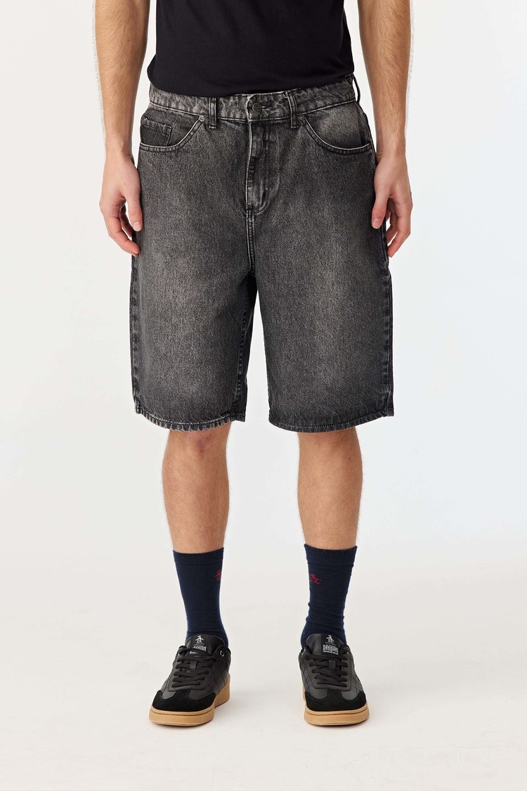Denim Relaxed Short Graystone