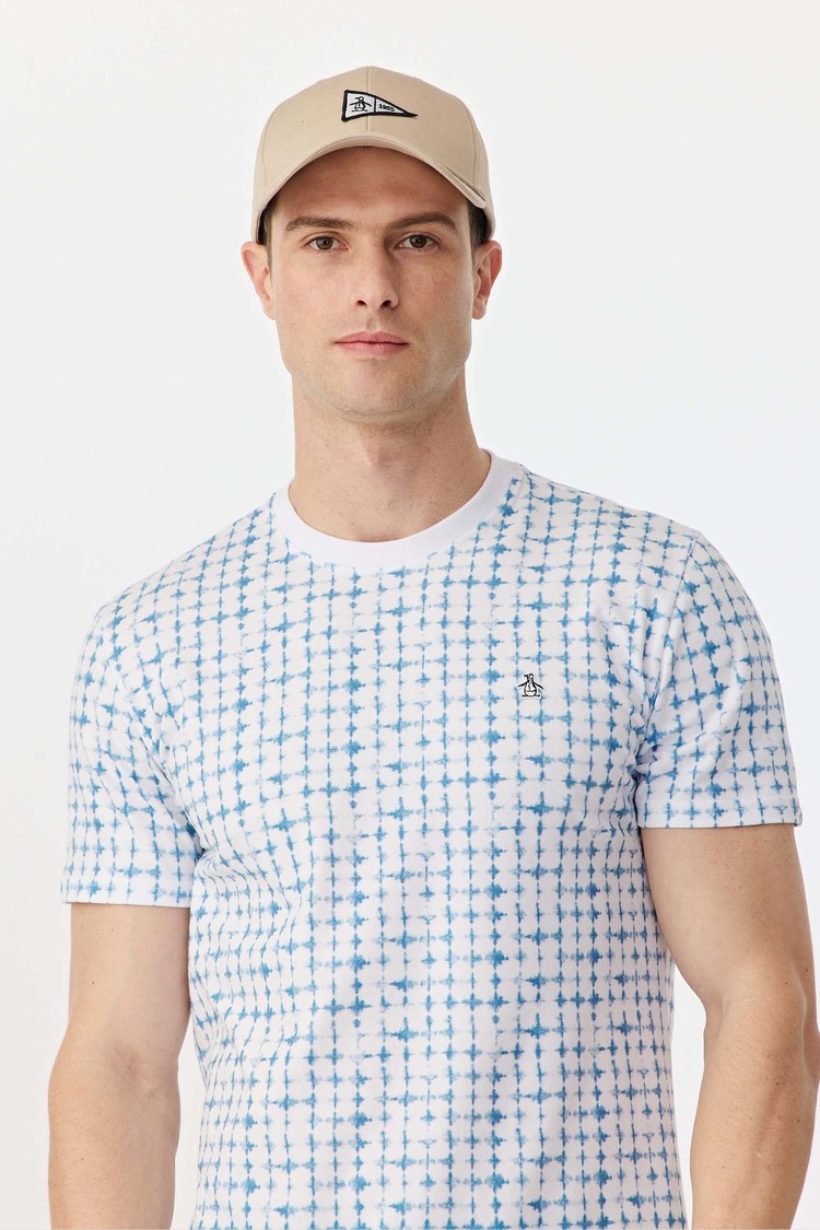 Ss Water Geo Print Tee