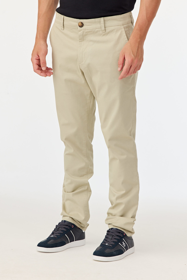 P55 Solid Slim Strech Chino