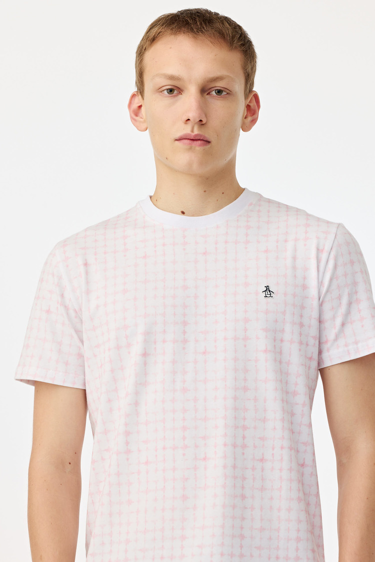 Ss Water Geo Print Tee