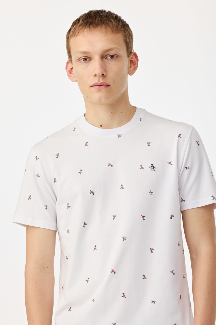 Ss Surf Pete Full Print Tee