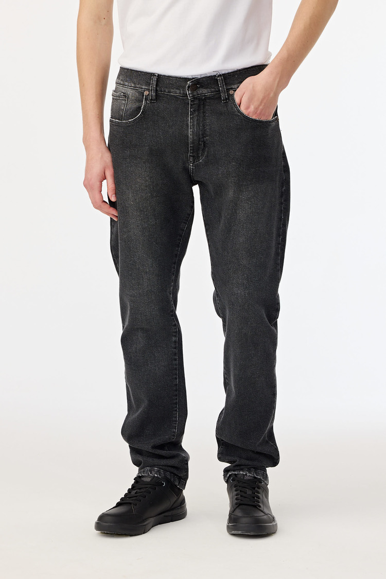 Straight Denim Graystone