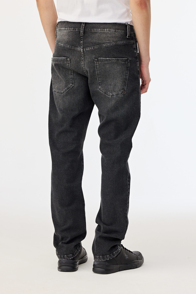Straight Denim Graystone
