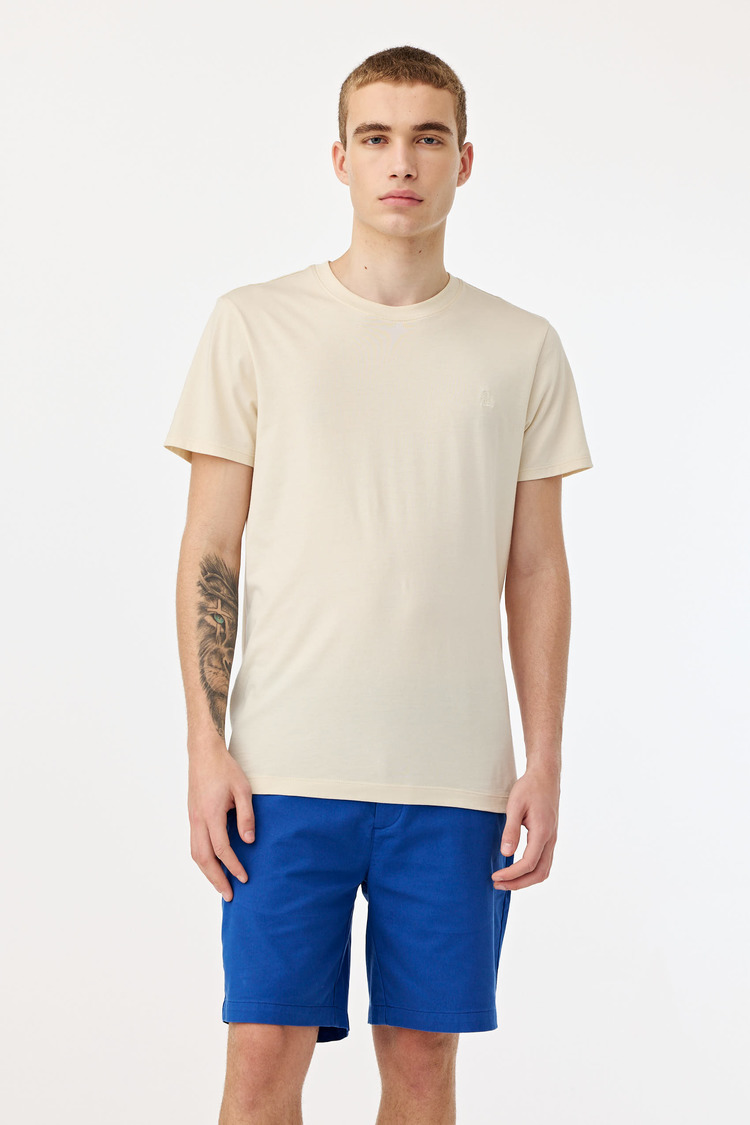 Ss Pima Crew Neck Tee