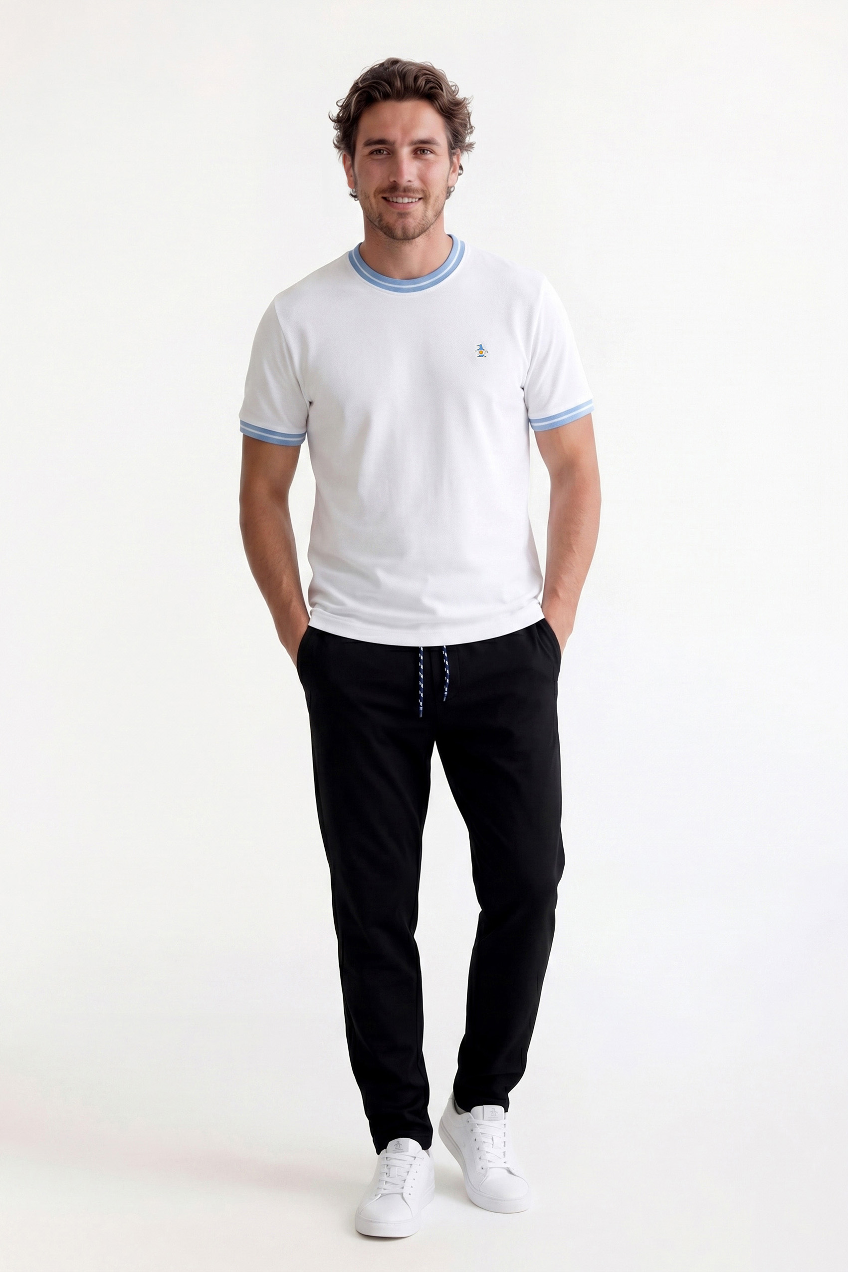 Remera lisa blanco